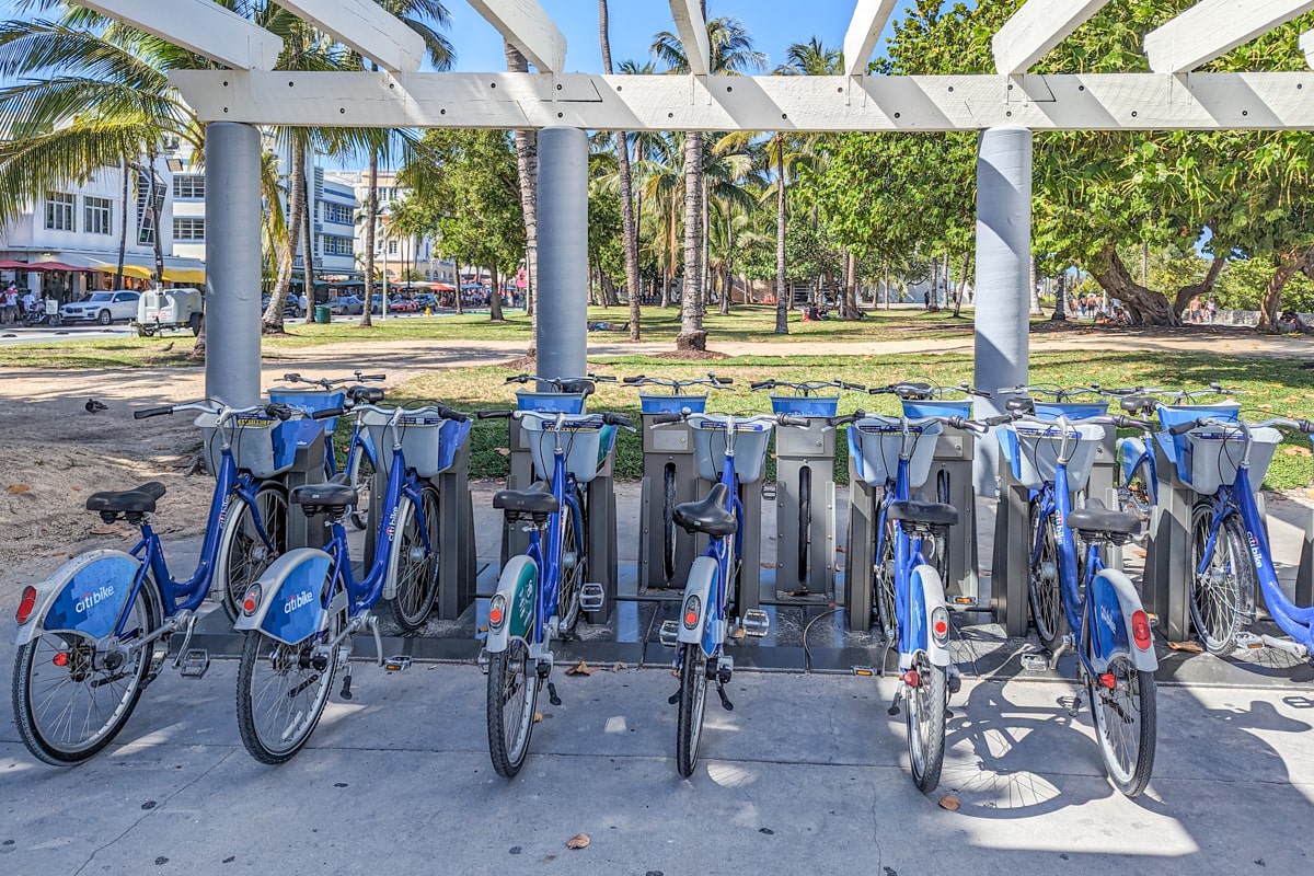 Vélos Citi Bike à Miami